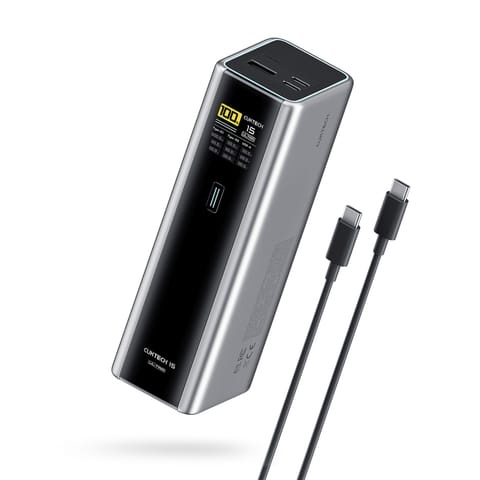 ⁨Powerbank 20000mAh USB-C USB-A 210W - szary⁩ w sklepie Wasserman.eu