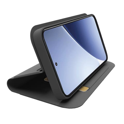 ⁨Etui z klapką na Xiaomi 15 Pro Wallet Smooth - czarne⁩ w sklepie Wasserman.eu