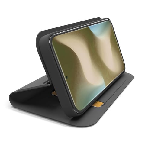 ⁨Etui futerał z klapką na Xiaomi Redmi Note 15 Pro 4G Wallet Smooth - czarne⁩ w sklepie Wasserman.eu