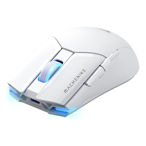⁨Mysz gamingowa bezprzewodowa M7 Pro - biała⁩ w sklepie Wasserman.eu