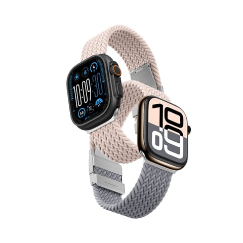 ⁨Zestaw 2 pasków do Apple Watch 42mm Blend Band - różowo-szary / różowy⁩ w sklepie Wasserman.eu