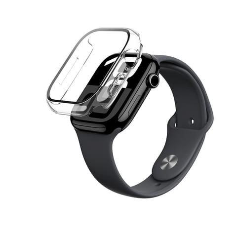 ⁨Etui ze szkłem hartowanym do Apple Watch 46mm Radix Glass - przezroczyste⁩ w sklepie Wasserman.eu