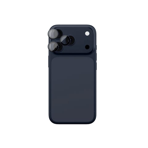⁨Szkło na aparat do iPhone 17 Pro / Pro Max z niebieską ramką aluminiową Lens Glass⁩ w sklepie Wasserman.eu