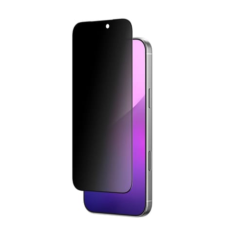 ⁨Szkło hartowane matowe prywatyzujące na iPhone 17 Pro Titan FusionFilter 7⁩ w sklepie Wasserman.eu
