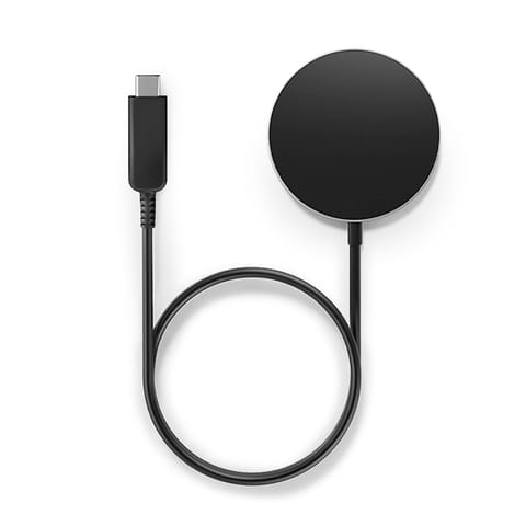 ⁨Ładowarka bezprzewodowa Samsung GP-PWU025WIABW Qi2 15W 1.67A -czarna⁩ w sklepie Wasserman.eu