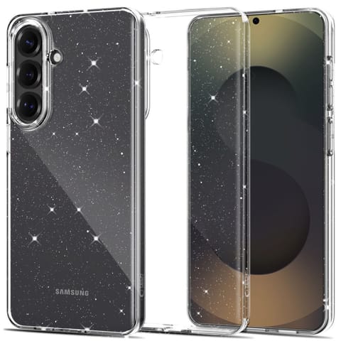 ⁨Etui pokrowiec na Samsung Galaxy S26+ FlexAir - przezroczysto brokatowy⁩ w sklepie Wasserman.eu