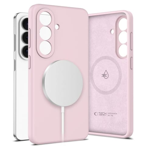 ⁨Etui pokrowiec na Samsung Galaxy S26 Silicone MagSafe - różowy⁩ w sklepie Wasserman.eu