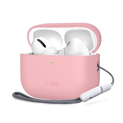 ⁨Etui pokrowiec ochronny na AirPods Pro 3 Silicone - różowy⁩ w sklepie Wasserman.eu