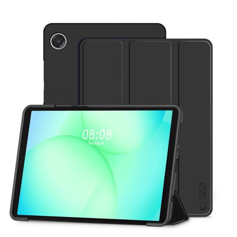 ⁨Etui pokrowiec na Samsung Galaxy Tab A9 / A11 8.7 X110 / X115 / X133 / X135 SmartCase - czarne⁩ w sklepie Wasserman.eu