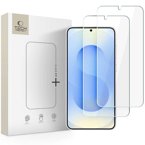 ⁨Szkło hartowane na Samsung Galaxy S26 GLASS FIT+ - 2 szt.⁩ w sklepie Wasserman.eu