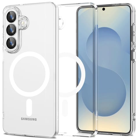 ⁨Etui pokrowiec case na Samsung Galaxy S26 FlexAir MagSafe - przezroczysty⁩ w sklepie Wasserman.eu