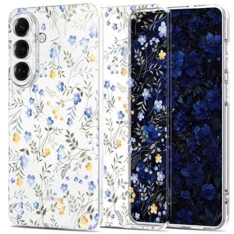 ⁨Etui pokrowiec na Samsung Galaxy S26 FlexAir - kolorowe kwiaty⁩ w sklepie Wasserman.eu