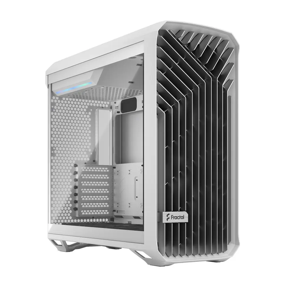 ⁨Fractal Design | Torrent Compact TG Clear Tint | Side window | White | Power supply included | ATX⁩ w sklepie Wasserman.eu