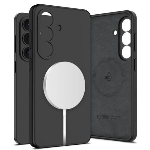 ⁨Etui pokrowiec na Samsung Galaxy S26 Silicone MagSafe - czarny⁩ w sklepie Wasserman.eu