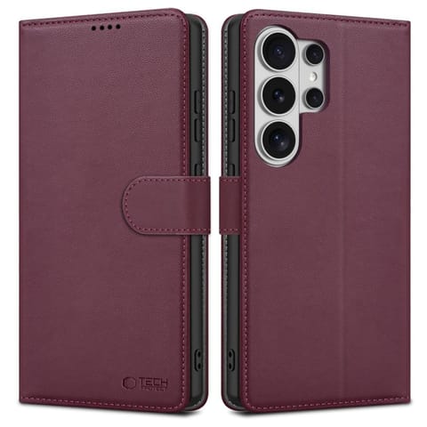 ⁨Etui futerał na Samsung Galaxy S26 Ultra Wallet - bordowy⁩ w sklepie Wasserman.eu