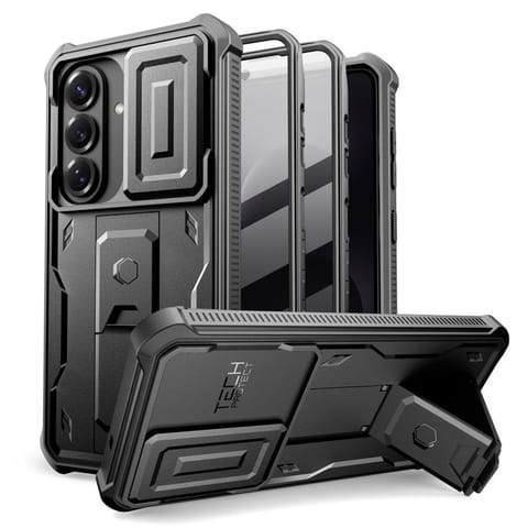 ⁨Etui pokrowiec na Samsung Galaxy S26 Kevlar Cam+ - czarny⁩ w sklepie Wasserman.eu