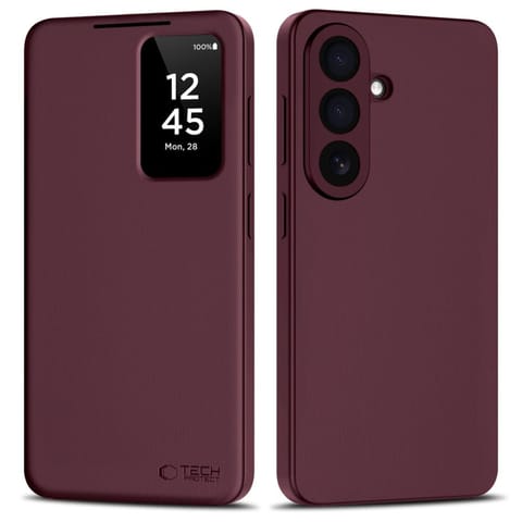 ⁨Etui futerał na Samsung Galaxy S26 Smart Wallet - bordowy⁩ w sklepie Wasserman.eu