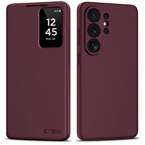 ⁨Etui futerał na Samsung Galaxy S26 Ultra Smart Wallet - bordowy⁩ w sklepie Wasserman.eu