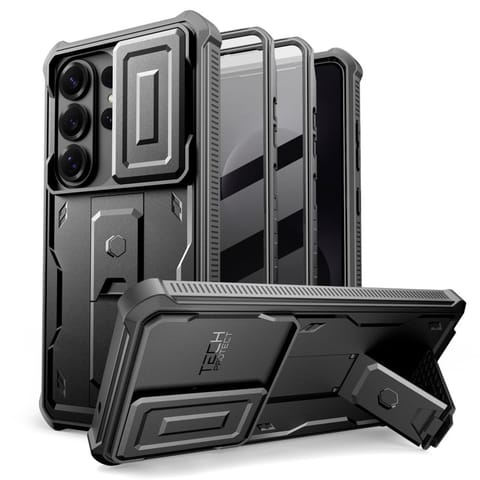 ⁨Etui pokrowiec na Samsung Galaxy S26 Ultra Kevlar Cam+ - czarny⁩ w sklepie Wasserman.eu