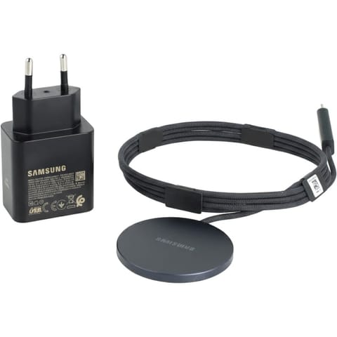 ⁨Ładowarka indukcyjna Samsung EP-P2900TBE 25 W z adapterem 45 W - szara⁩ w sklepie Wasserman.eu