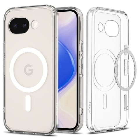 ⁨Etui pokrowiec na Google Pixel 10A Ultra Hybrid Mag MagSafe - przezroczysto białe⁩ w sklepie Wasserman.eu