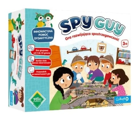 ⁨Spy Guy. Gra edukacyjna gra dla grup TREFL⁩ w sklepie Wasserman.eu