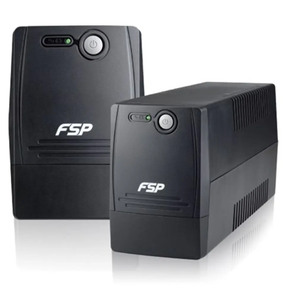 ⁨FSP/Fortron FP 800 Line-Interactive 0.8 kVA 480 W 2 AC outlet(s)⁩ at Wasserman.eu