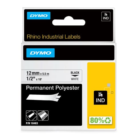 ⁨DYMO RHINO Permanent Polyester⁩ w sklepie Wasserman.eu