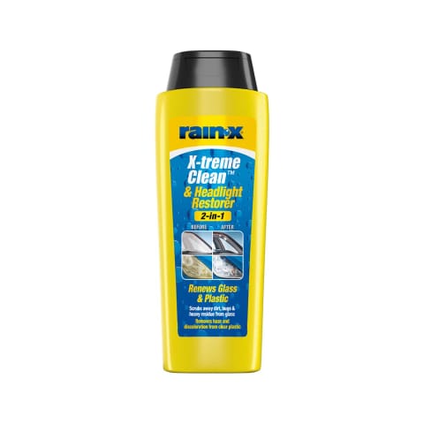 ⁨Rain-X X-Treme Clean + Headlight Restorer 325ml - produkt do czyszczenia i renowacji reflektorów⁩ w sklepie Wasserman.eu