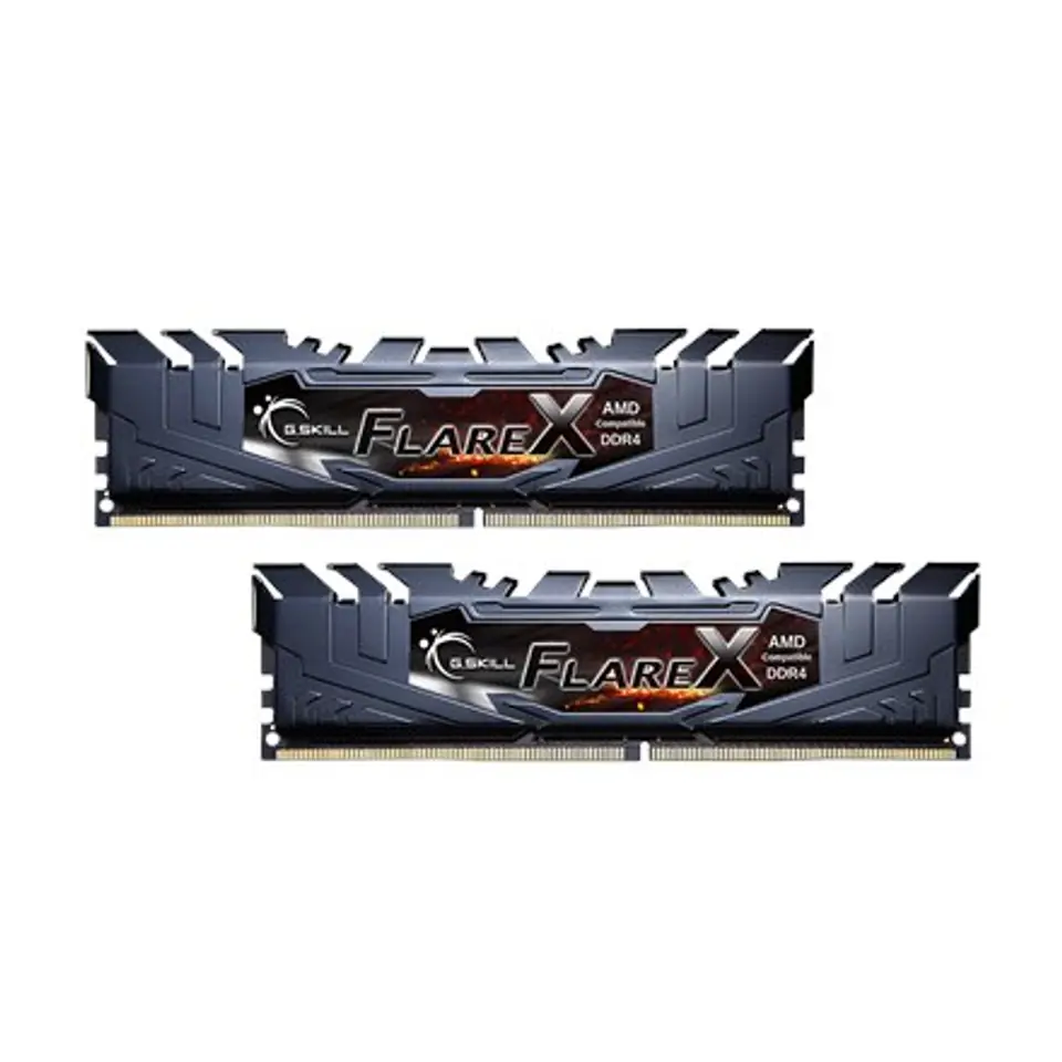 ⁨G.Skill Flare X (for AMD) F4-3200C16D-32GFX memory module 32 GB 2 x 16 GB DDR4 3200 MHz⁩ at Wasserman.eu