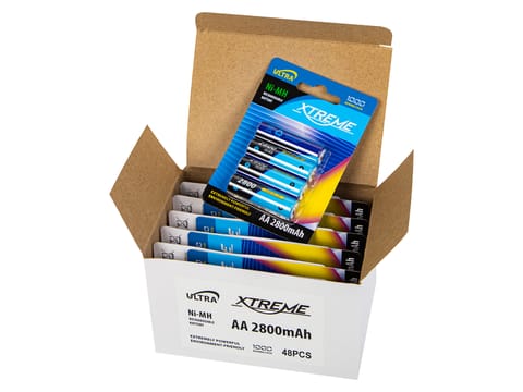 ⁨Akumulator   R6 Ni-MH AA 2800mAh XTREME 12 blistrów⁩ w sklepie Wasserman.eu