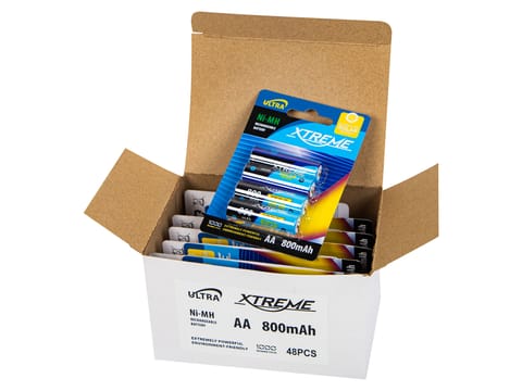 ⁨Akumulator  R6 Ni-MH AA 800mAh XTREME do lamp solarnych 12 blistrów⁩ w sklepie Wasserman.eu