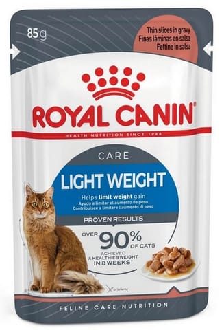 ⁨Royal Canin Light Weight Care w sosie karma mokra dla kotów dorosłych z tendencją do nadwagi saszetka 85g⁩ w sklepie Wasserman.eu