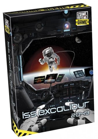⁨Gra planszowa Crime Scene: ISS Excalibur 2049⁩ w sklepie Wasserman.eu