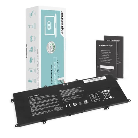 ⁨Bateria Movano do Asus Zenbook UX325EA, UX425EA (3200mAh)⁩ w sklepie Wasserman.eu