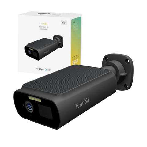 ⁨Hombli Solar Cam 2K Black⁩ w sklepie Wasserman.eu