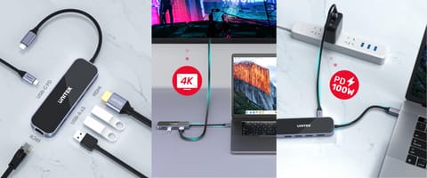 HUB USB 3.0 D1084A UNITEK w sklepie Wasserman.eu
