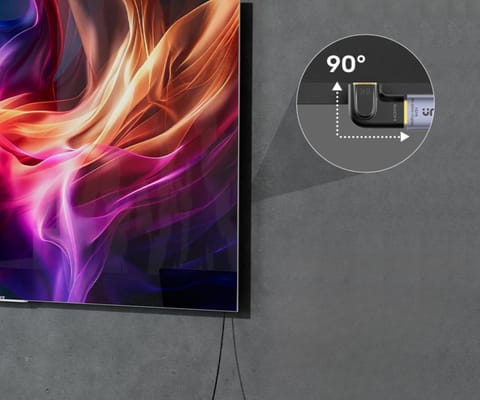 ⁨KOMPLET ADAPTERÓW BOCZNYCH A1047ABK03 HDMI / HDMI UNITEK⁩ w sklepie Wasserman.eu