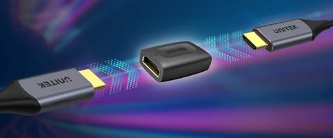 ⁨ŁĄCZNIK A1013BK HDMI / HDMI UNITEK⁩ w sklepie Wasserman.eu