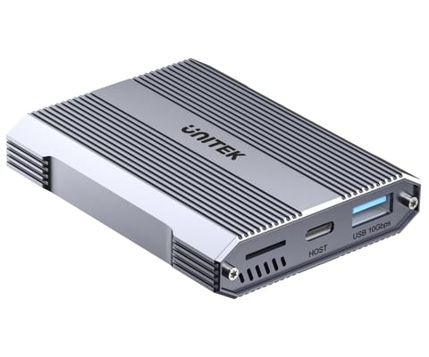 ⁨CZYTNIK KART PAMIĘCI CF EXPRESS / SD / MICRO SD R1022C01 UNITEK⁩ w sklepie Wasserman.eu