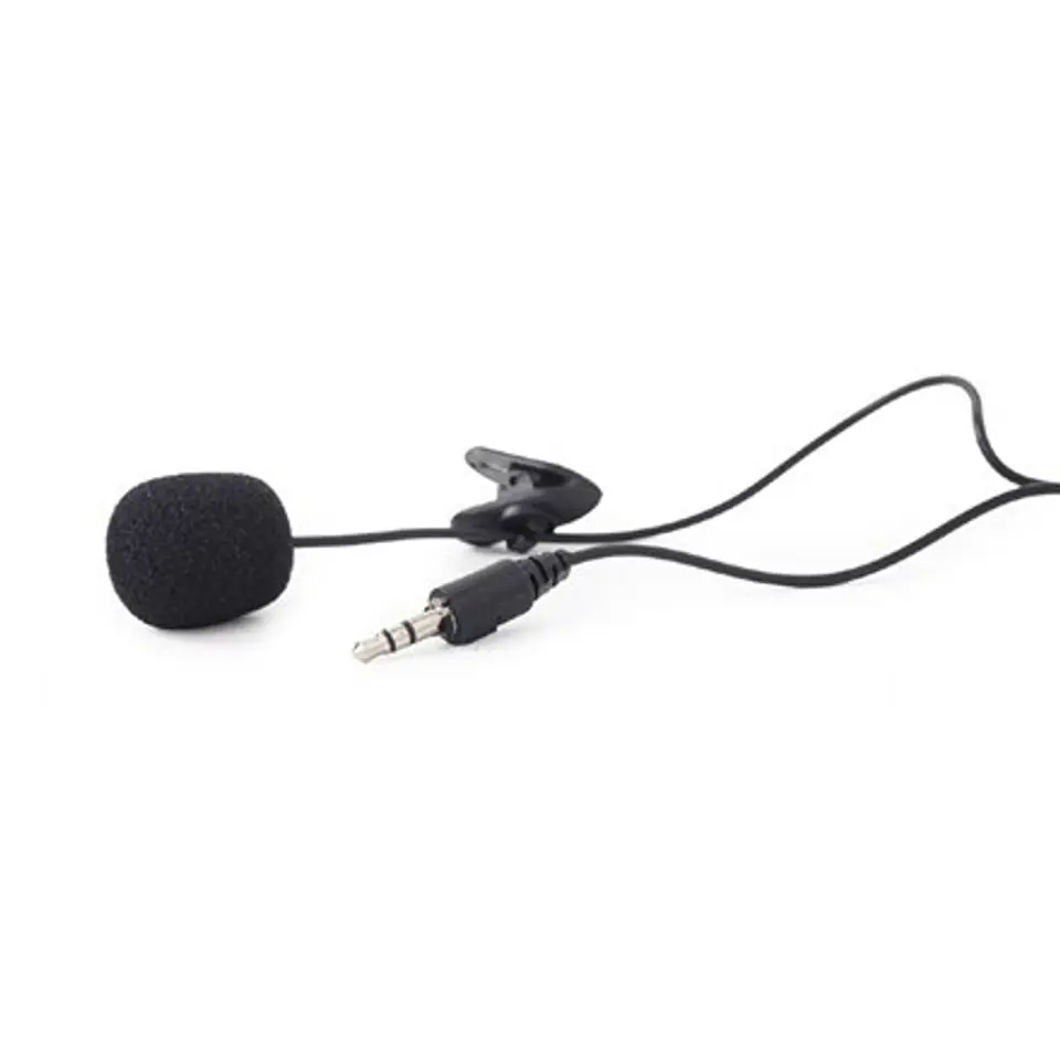 ⁨Gembird MIC-C-01 Black PC microphone⁩ at Wasserman.eu