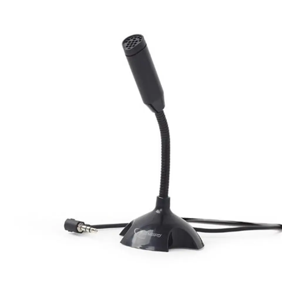 ⁨Mikrofon GEMBIRD MIC-D-02 (kolor czarny)⁩ w sklepie Wasserman.eu