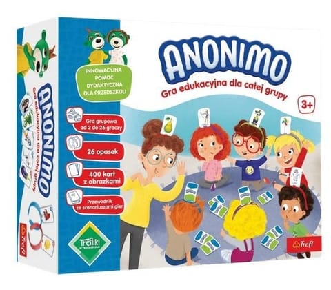 ⁨Gra Anonimo dla grup TREFL⁩ w sklepie Wasserman.eu