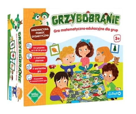 ⁨Grzybobranie. Gra planszowa dla grup TREFL⁩ w sklepie Wasserman.eu