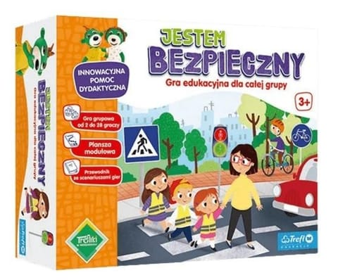 ⁨Jestem bezpieczny. Gra edukacyjna dla grup TREFL⁩ w sklepie Wasserman.eu
