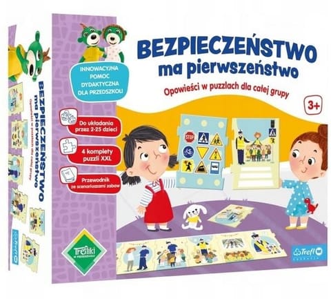 ⁨Puzzle Bezpieczeństwo ma pierwszeństwo! TREFL⁩ w sklepie Wasserman.eu