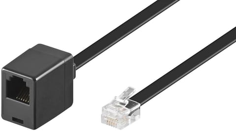 ⁨MicroConnect Modular Straight RJ12 6C/6P 3m⁩ w sklepie Wasserman.eu