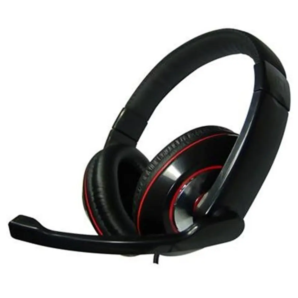⁨Gembird MHS-001-GW Stereo headset 3.5 mm, Glossy black, Built-in microphone⁩ w sklepie Wasserman.eu