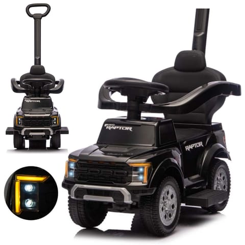 ⁨Milly Mally Pojazd z rączką Ford F-150 3w1 Black⁩ w sklepie Wasserman.eu