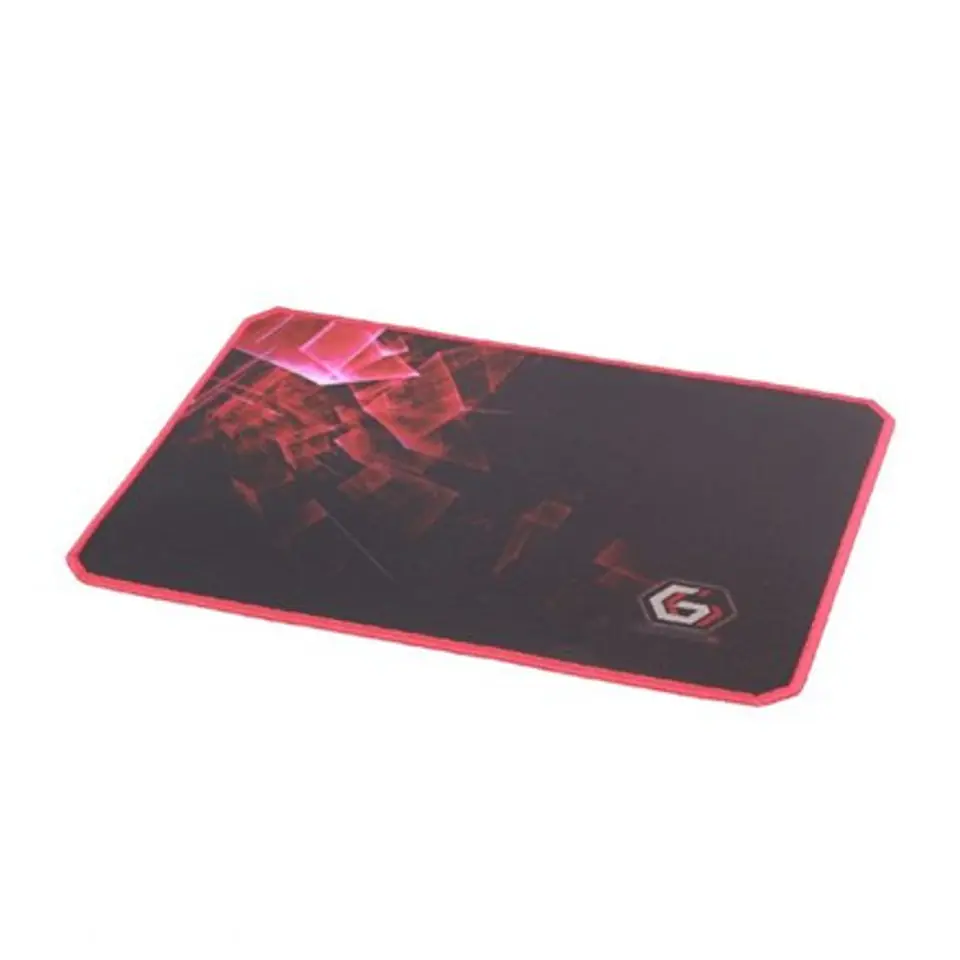 ⁨Gembird MP-GAMEPRO-L Gaming mouse pad PRO, Large Black/Red, 400 x 450 x 3 mm⁩ w sklepie Wasserman.eu